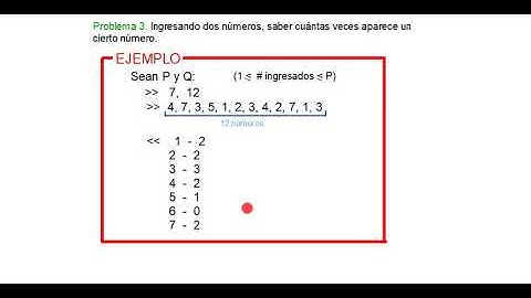 ARREGLOS Problema 3 ¿Cuántas veces aparece un número en un cierto rango? Programación en C++