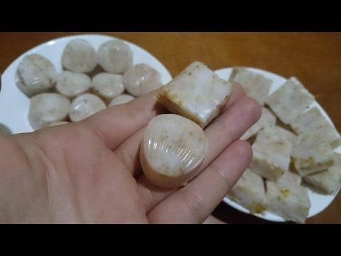 حضري بنفسك صابون النخالة طبيعي يصفي الوجه.يبيض.يرطب.راااائعة والله