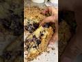 Panque de arándanos receta completa aquí 👆🏻 #subscribe #receta #cookingshorts #esmeraldaenlacocin