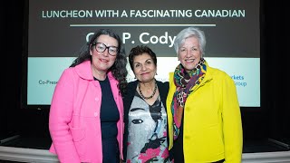 Pier 21's Luncheon with a fascinating Canadian: Dr. Gina Parvaneh Cody, CM