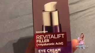 كريم لوريال ضد التجاعيد الرقيقة في الوجه وحول العين l’oréal Revitalift Filler