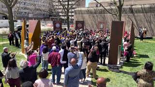 Unveiling the UW–Madison Divine Nine Garden Plaza