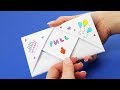 Diy pull tab origami avec pinkie pie de my little pony  lettre origami pliage