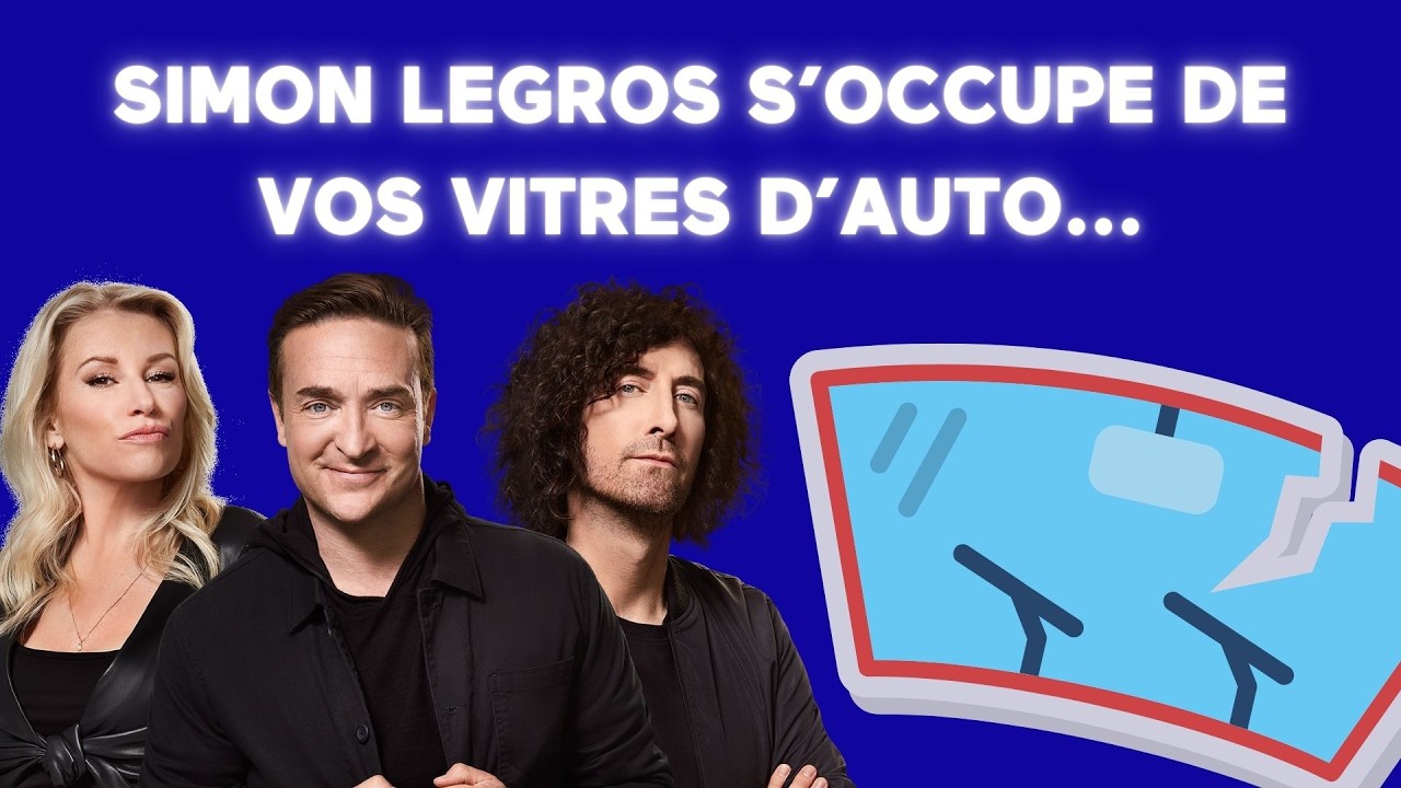 [ÉNERGIE] 🚨 Simon Legros s'occupe de vos vitres d'auto! 🚨 – Coup de 16h20