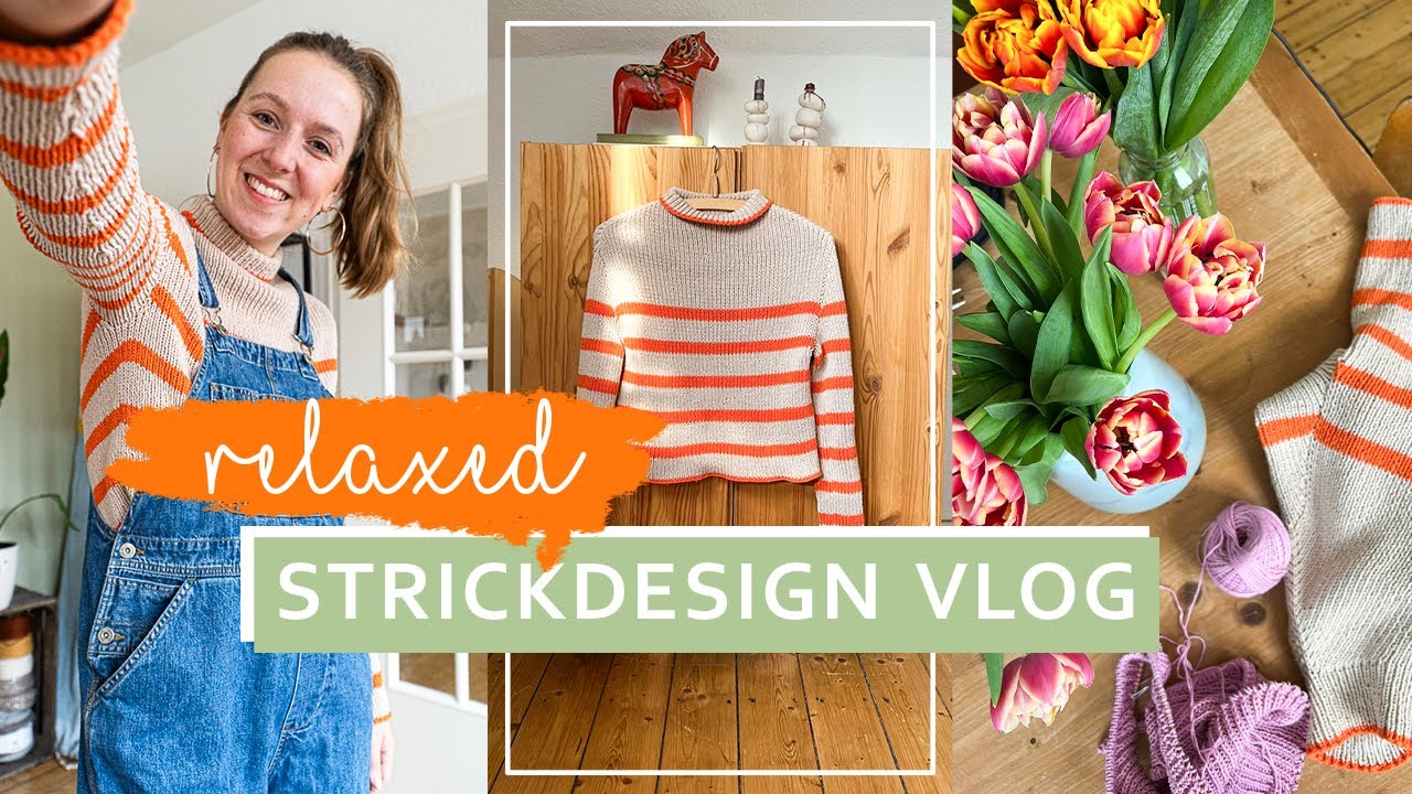 Alltag als Strickdesignerin // So entsteht eine Strickanleitung Strick-Vlog