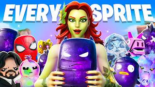 I Collected EVERY SPRITE in Fortnite!