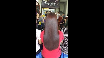 Hướng dẫn kĩ thuật ép tóc không bị vểnh và bóng