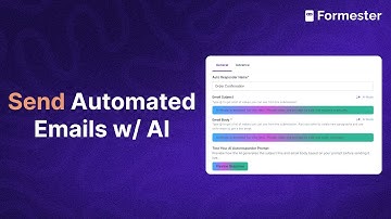 How to Send Automated Emails On Form Submissions (With AI)