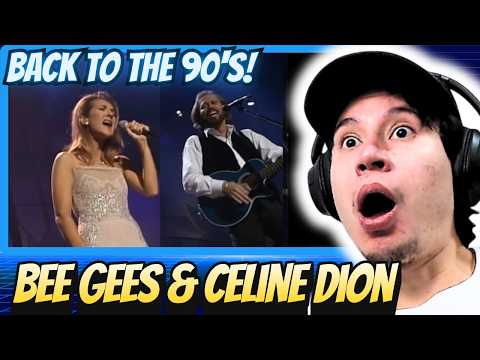This Was a GIFT TO THE WORLD!! | Bee Gees, Céline Dion - Immortality (Live 1997) | REACTION