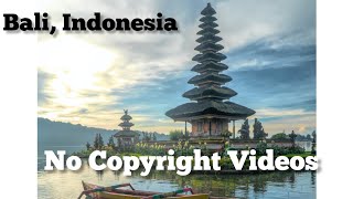 Temple of Bali, Indonesia | No Copyright Videos | Drone Shot