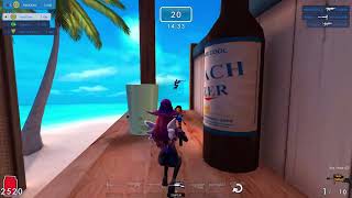 MicroVolts Recharged - KiindOuille - Gameplay #1 FFA [Beach/HouseTop]