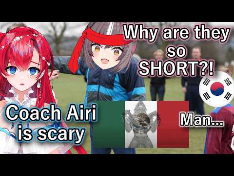 Airi and Sinon's reaction to the Mexico vs South Korea game #phaseconnect
