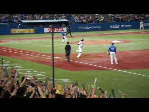 【村上宗隆 30号 ホームラン(ソロ)】2023/9/16(土) 村上宗隆 レフトソロホームラン(打点1)打席(4回裏) vs 石田健大(横浜DeNAベイスターズ)