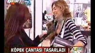 Bilge Öztürk Köpekler Için Çanta Tasarladı