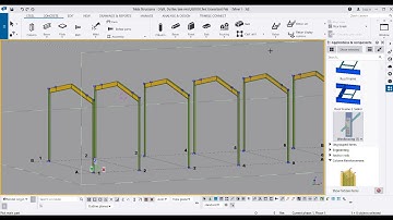 Tekla api - Cáp giằng