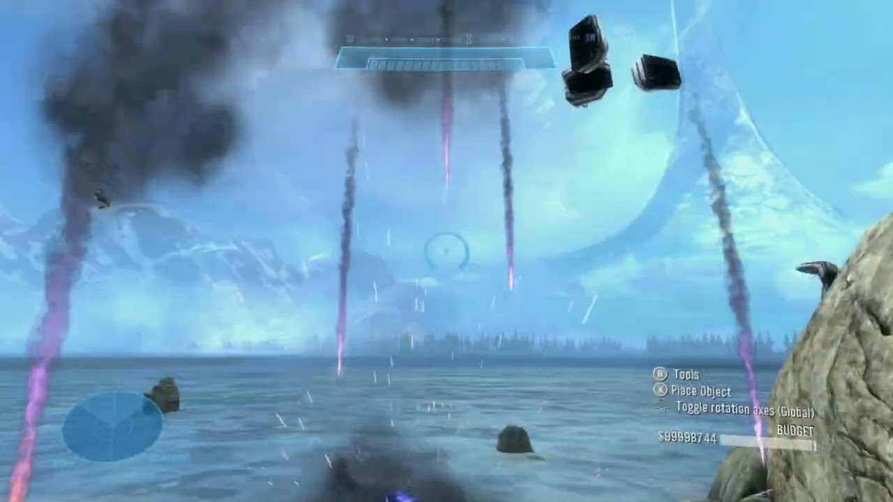 Halo Reach: Forge World (but with modded things)