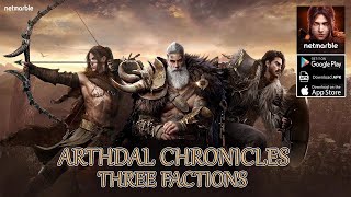 Arthdal Chronicles: Three Factions Gameplay - MMORPG Android iOS
