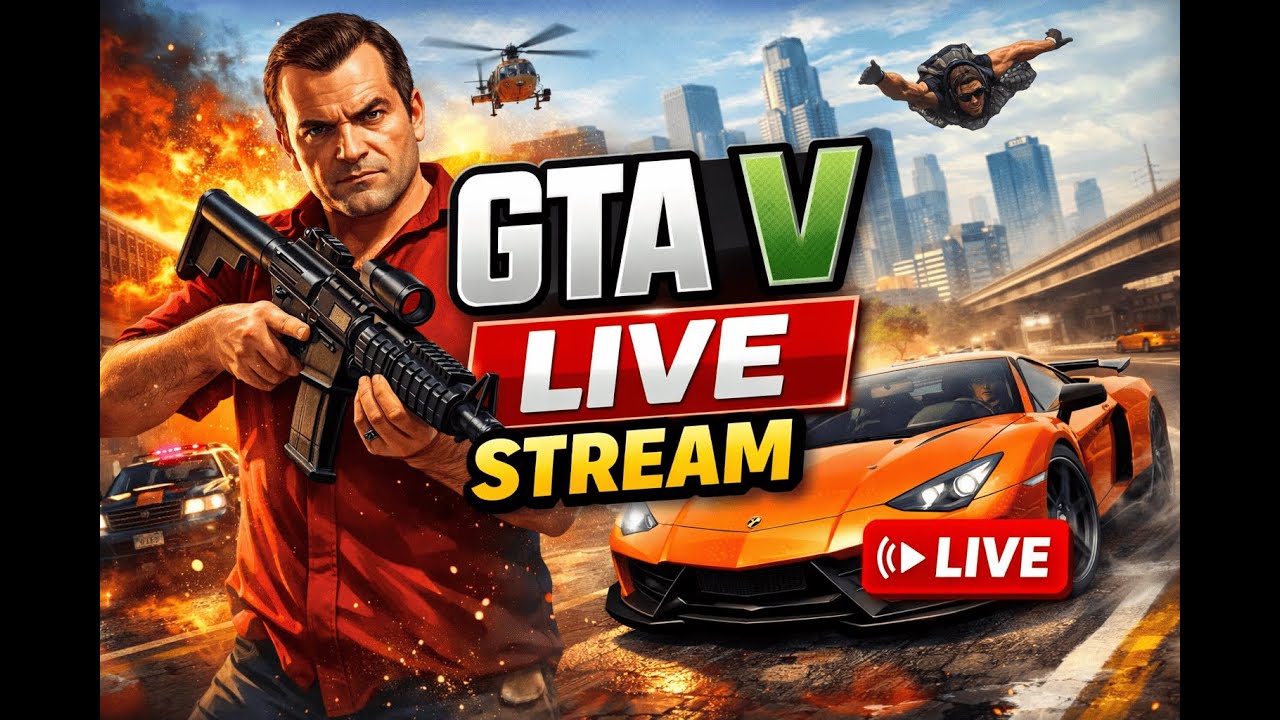GTA 5 extreme chaos LIVE