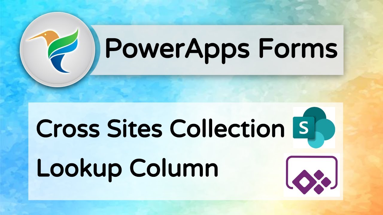 SharePoint List Cross Site Collection Lookup using PowerApps - YouTube