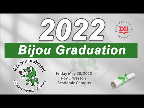 The Bijou School Graduation 2022