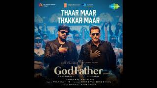 Thaar Maar Thakkar Maar (video song) god father( Megastar Chiranjeevi) Salman Khan