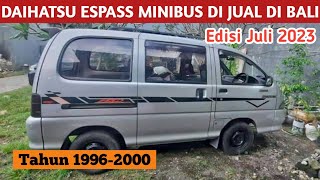 5 DAIHATSU ZEBRA ESPASS DI JUAL DI BALI,EDISI BULAN JULI 2023