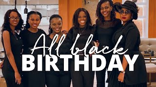 ALL BLACK BIRTHDAY PARTY | BIRTHDAY VLOG - Twenty Fabulous