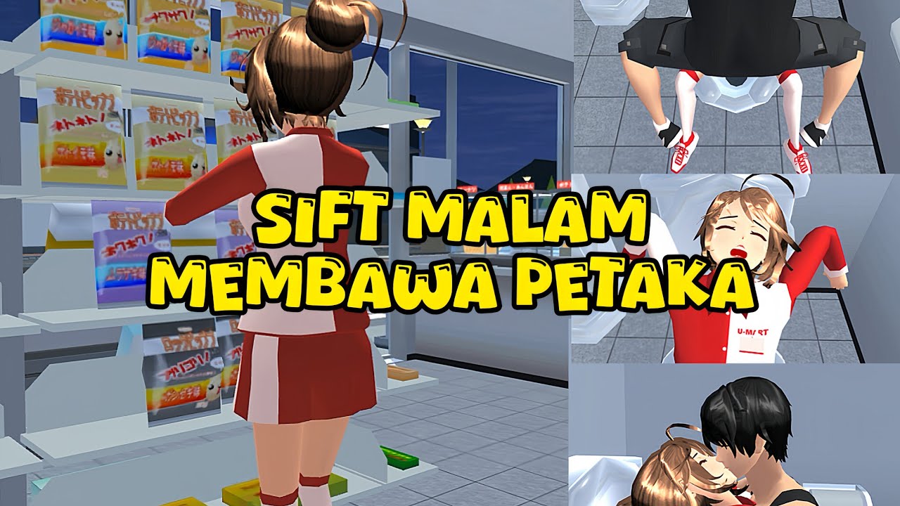 SIFT MALAM ||FLIM SAKURA SCHOOL SIMULATOR||