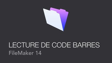 FileMaker 14 - Lecture de code barres