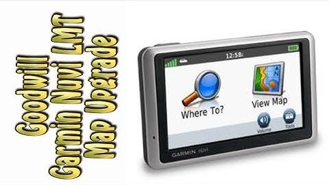 How To Upgrade Maps on a Garmin 1350 LMT GPS