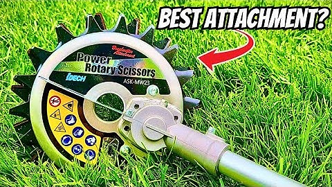 Power Rotary Scissors: Install & Review w/ EGO Power Head