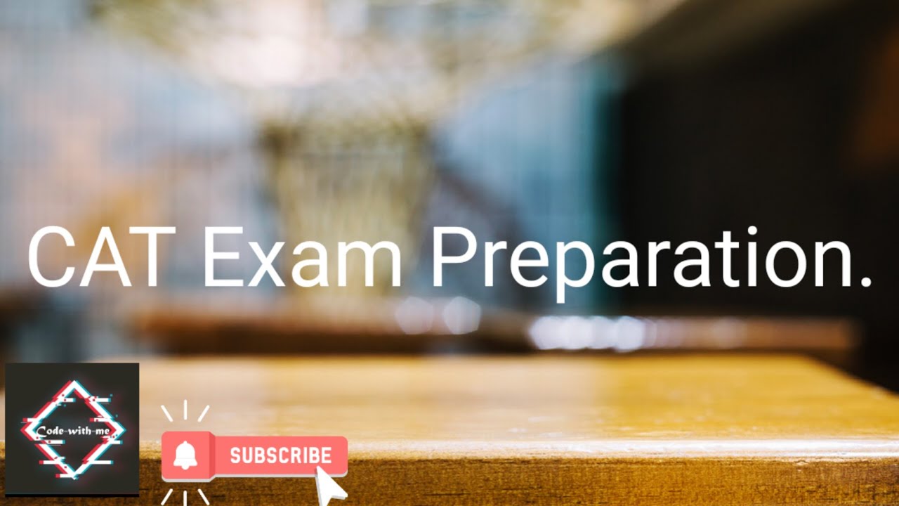 CAT Exam Preparation || Verbal Ability preparation. || How to prepare for CAT Exam.