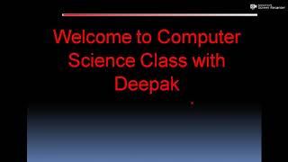 Getting Started with Python-4(Class-11)