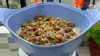 বিফ বিরিয়ানি রেসিপি || BEEF BIRYANI RECIPE || How to make biryani? Instant Beef Biryani