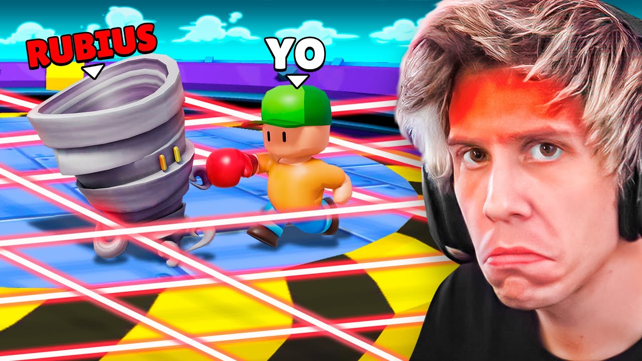MATO al RUBIUS en el TORNEO y GANO 5,000$ EN STUMBLE GUYS!