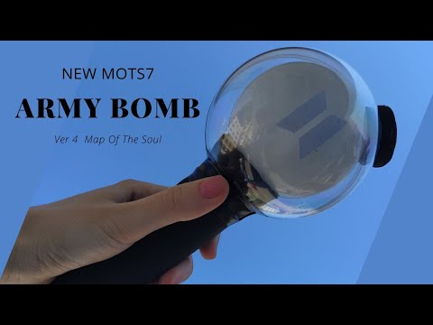 Diy bts army bomb💣Diy BTS light stick💥New ARMY BOMB MOTS7💣 , VER 4 MAP  OF THE SOUL Special Edition 