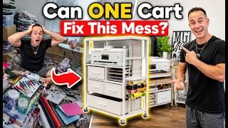Will This ONE Cart From Amazon Fix The Craft Room Chaos?
