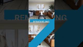 Open Concept First Floor Remodeling #shorts