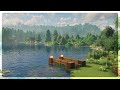  serenity by the lake  minecraft ambience  music