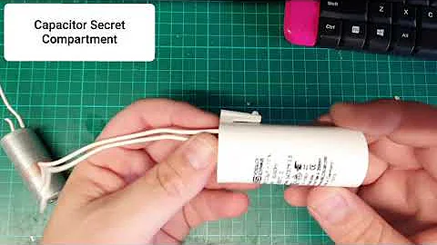Capacitor Secret Compartment