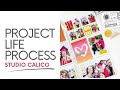 Project Life Process Layout 2023 | DT Studio Calico Keep On Shinning Kit