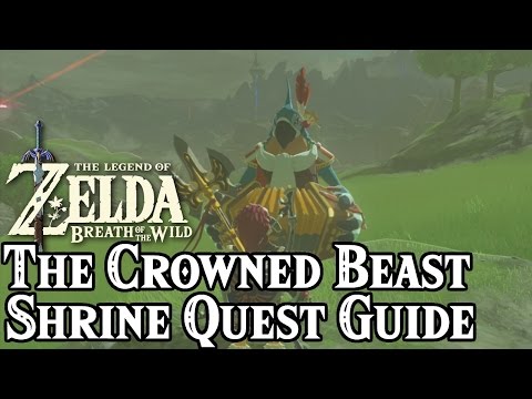 Vídeo: Zelda - Mezza Lo, Crowned Beast Quest Y La Solución De Prueba Ancient Trifecta En Breath Of The Wild