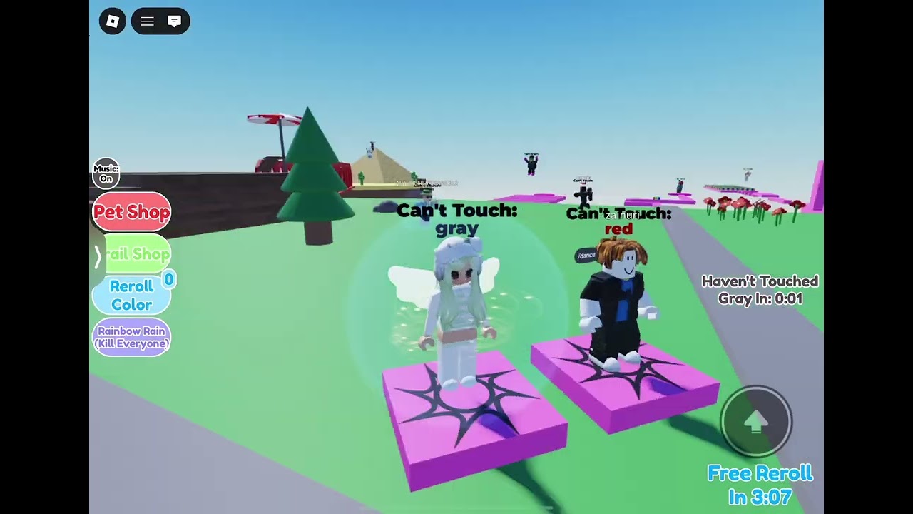 Playing Can T Touch A Color In Roblox VOICE REVEAL YouTube 