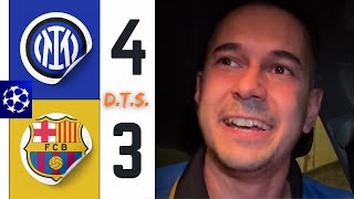 IO NON LO SO SE MI RIPRENDO 🥺🏆 INTER-BARCELLONA 4-3 d.t.s.