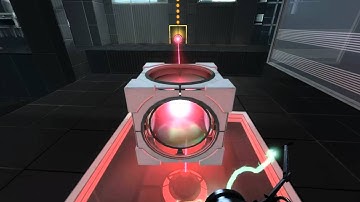 Portal 2 Co-Op Walkthrough - [ Course 1 - Level 5 ]