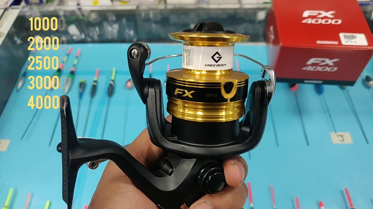 Fish City Hamilton – Shimano FX4000 FC Spin Reel Including Line