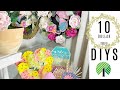 🌿10 DIY DOLLAR TREE ((WREATHS!!)) DECOR CRAFTS 🌿 "I Love Spring" ep 12 Olivias Romantic Home DIY