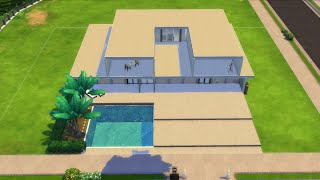 Modern Chile House (Every Country Build) in The Sims 4