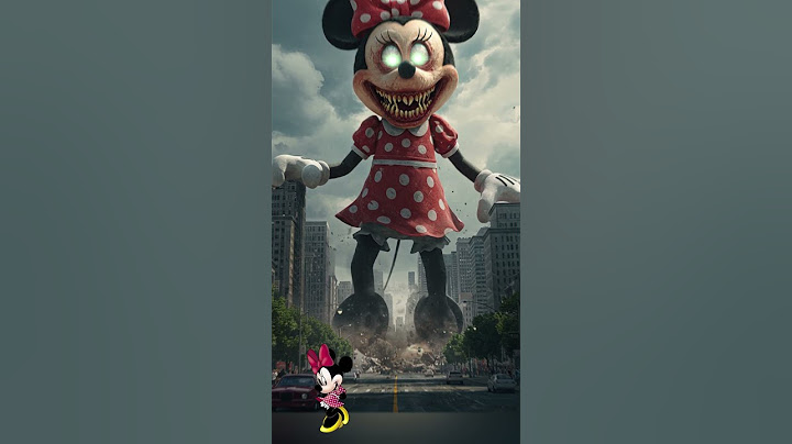 Horror Mickey Mouse Transformations