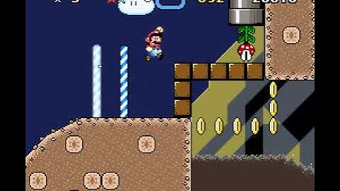 SMW Custom Level - Coffee Wastelands 4
